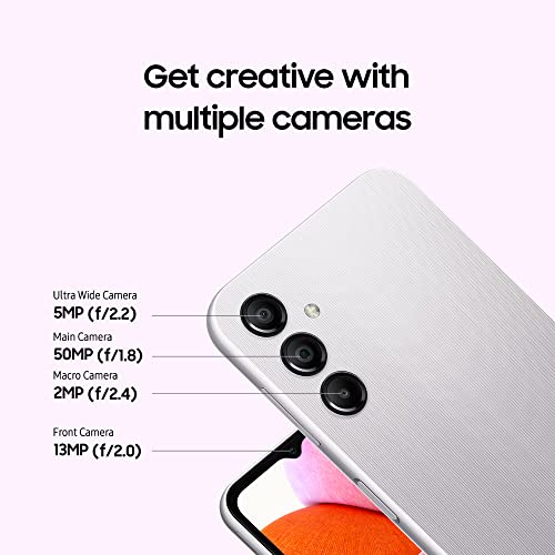 Samsung Galaxy A14 Mobile Phone 6.6 Inch Infinity-V screen 64GB Sim Free Smartphone, Light Green, 3Y Extended Manufacturer Warranty