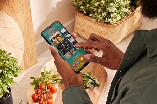 Samsung Galaxy M32 SIM free Smartphone 6.4 Inch Android Mobile Phone 6GB RAM 128GB Memory Blue UK Version