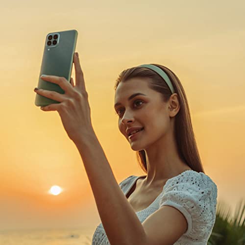 Samsung Galaxy M33 5G Mobile Phone SIM Free Android Smartphone 6GB RAM 128GB Storage Dark Blue [Amazon Exclusive]