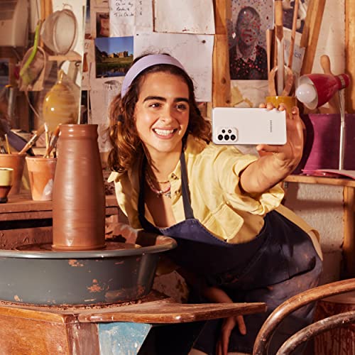 Samsung Galaxy A33 5G Mobile Phone SIM Free Android Smartphone 128 GB White