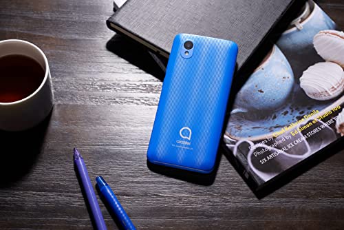 Alcatel 1 2021 UK-SIM-Free Smartphone (Android, 4G, 16GB, 1GB RAM) - AQUA