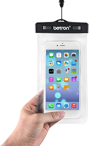 Waterproof Mobile Phone Case - IPX7 Dry Bag for iPhone, Samsung Galaxy, Google Pixel etc Clear