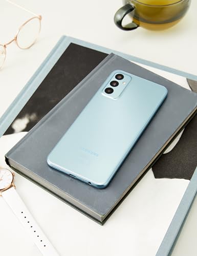 Samsung Galaxy M23 5G Mobile Phone SIM Free Android Smartphone 4GB RAM 128GB Storage Light Blue [Amazon Exclusive]