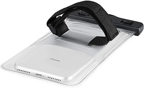 Waterproof Mobile Phone Case - IPX7 Dry Bag for iPhone, Samsung Galaxy, Google Pixel etc Clear