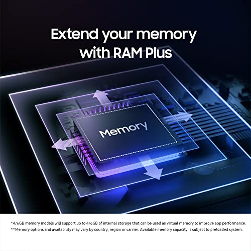 Samsung Galaxy A14 Mobile Phone 6.6 Inch Infinity-V screen 64GB Sim Free Smartphone, Black, 3Y Extended Manufacturer Warranty