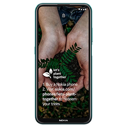 Nokia X10 6.67 Inch Android UK SIM Free Smartphone with 5G Connectivity - 6 GB RAM and 64 GB Storage (Dual SIM) - Forest Green