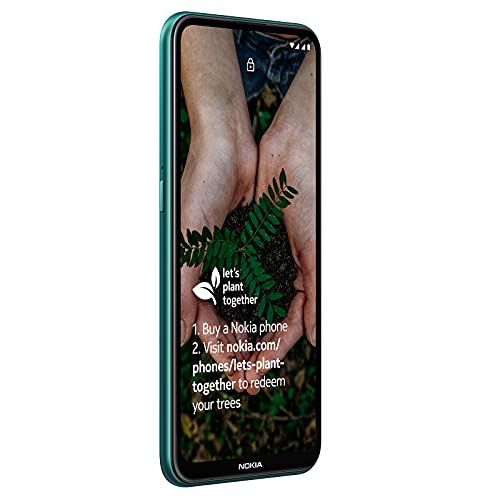 Nokia X10 6.67 Inch Android UK SIM Free Smartphone with 5G Connectivity - 6 GB RAM and 64 GB Storage (Dual SIM) - Forest Green