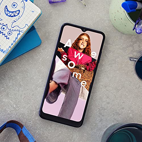 Samsung Galaxy A03s Android Smartphone, 6.5-inch Infinity-V HD+ Display, 3GB RAM and 32GB of expandable internal memory, 5,000 mAh battery, Blue [UK Version]