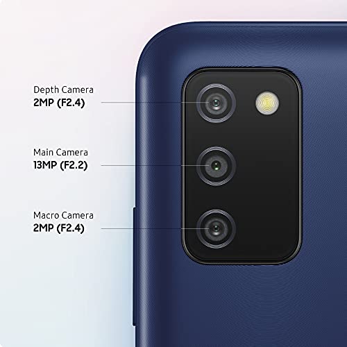 Samsung Galaxy A03s Android Smartphone, 6.5-inch Infinity-V HD+ Display, 3GB RAM and 32GB of expandable internal memory, 5,000 mAh battery, Blue [UK Version]