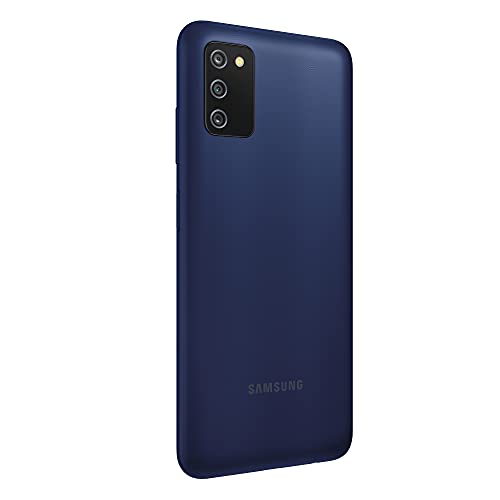 Samsung Galaxy A03s Android Smartphone, 6.5-inch Infinity-V HD+ Display, 3GB RAM and 32GB of expandable internal memory, 5,000 mAh battery, Blue [UK Version]
