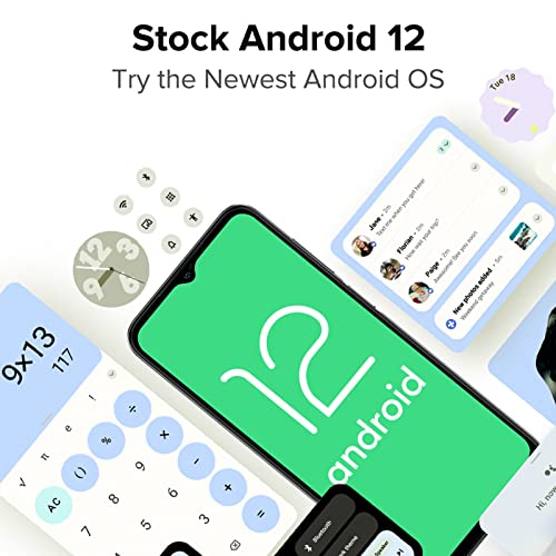 Ulefone Mobile Phones SIM Free Unlocked, 4GB RAM 64GB ROM, Note 14, Android 12 Phone, 4G Dual SIM Smartphone, Triple Card Slots, 4500mAh Battery, 13MP Camera, 6.52 inch Screen, Midnight Black