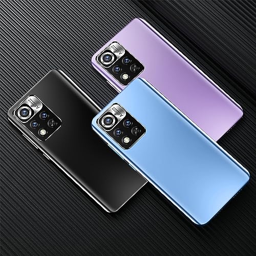 QrZrQ Cheap Mobile Phones, 4.5" Cute Android Smartphone, Dual SIM Dual Camera, Support WIFI,GPS,Bluetooth, Basic Cellphone (A18-Blue)