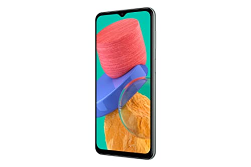 Samsung Galaxy M33 5G Mobile Phone SIM Free Android Smartphone 6GB RAM 128GB Storage Khaki Geen [Amazon Exclusive]