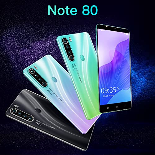 Kanredi Cheap Mobile Phones, 5.0" Android Smartphones, 4GB ROM(Scalable to 128GB), Dual Camera,3G/GSM Dual SIM Cell Phones (N80-Green)