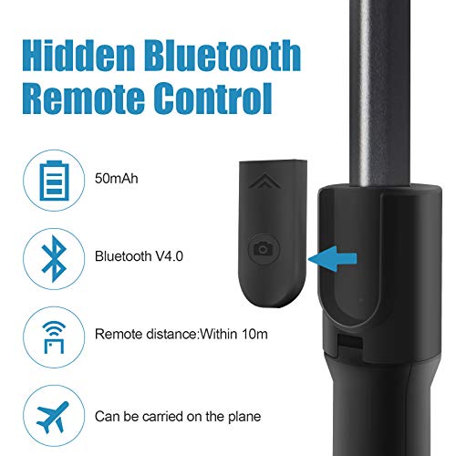 Gimbal Stabilizer for Smartphones, Portable Phone Gimbal with Wireless Remote, Mobile Phone Stabilizer Gimbal for Vlog Youtuber, Compatible with iPhone and Android Smartphones