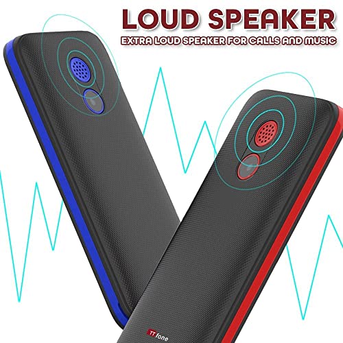 TTfone TT160 Dual Sim Basic Simple Mobile Phone - Unlocked with Camera Torch MP3 Bluetooth (with USB Cable)