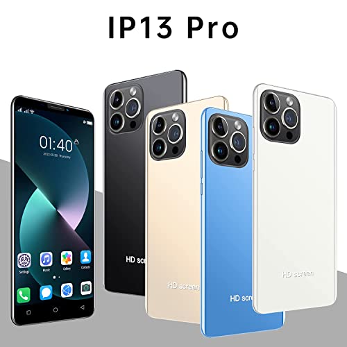 MsMga Cheap and Nice Smartphone, 4.7 inch IPS Display, Android Mobile Phone Unlocked, Dual SIM Dual Cameras,4GB ROM (Scalable to 32GB), Basic Cell Phones (IP13-Blue)