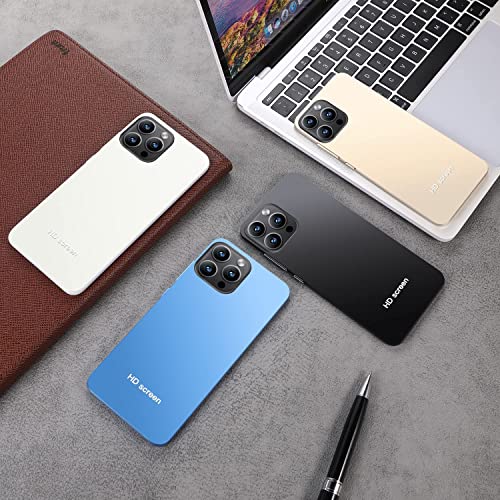 MsMga Cheap and Nice Smartphone, 4.7 inch IPS Display, Android Mobile Phone Unlocked, Dual SIM Dual Cameras,4GB ROM (Scalable to 32GB), Basic Cell Phones (IP13-Blue)