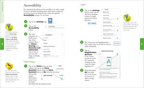 Android Phones for Seniors in easy steps, 2nd edition: Updated for Android v7 Nougat