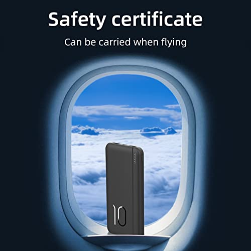 JONKUU Portable Charger 10000mAh, Power Bank Fast Charging External Battery Packs 2 Ports 4.8A Output, Backup for iPhone Samsung Android Mobile Phone Nintendo Switch and Tablets