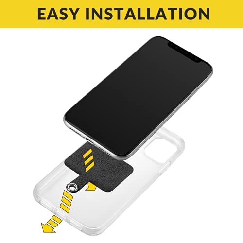 Tmate Phone Lanyard - Adjustable Strap Holder for Cell Phone for Around the Neck Crossbody Carrier Necklace Leash Tether Bag Back Pouch Purse over Neck for iPhone Android Case Accessory Charm