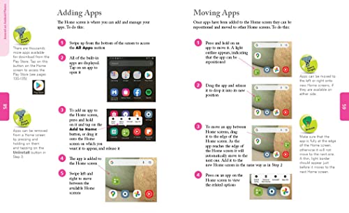 Android Phones for Seniors in easy steps, 3rd edition: Updated for Android version 10