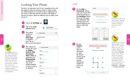 Android Phones for Seniors in easy steps, 3rd edition: Updated for Android version 10