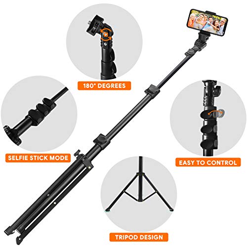 Vosscoss Extendable Selfie Stick Tripod for Smartphones