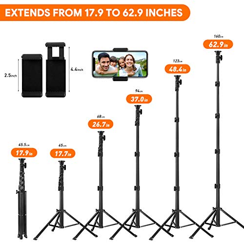 Vosscoss Extendable Selfie Stick Tripod for Smartphones
