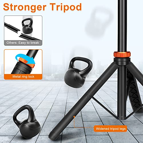 Selfie Stick Tripod with Bluetooth Remote,Ufanore 62"(157cm) Extendable Phone Tripod Stand,Stable Cell Phone Holder Compatible with iPhone 14 Pro Max 13 12/Android Phone/Camera