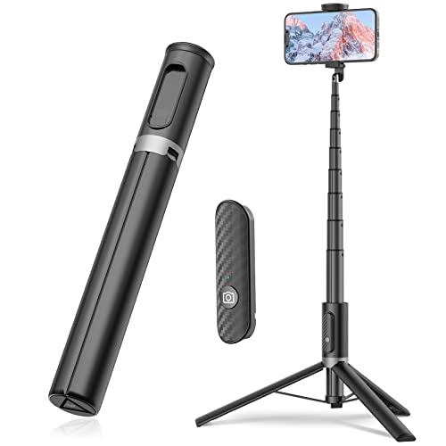 Portable 60" Smartphone Selfie Stick Tripod