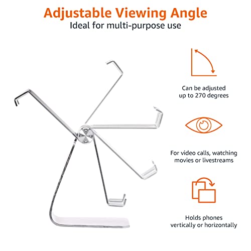 Adjustable Universal Smartphone Stand | Silver