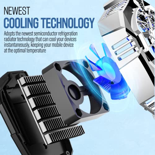 Universal Smartphone Cooling Fan for Gaming and Streaming