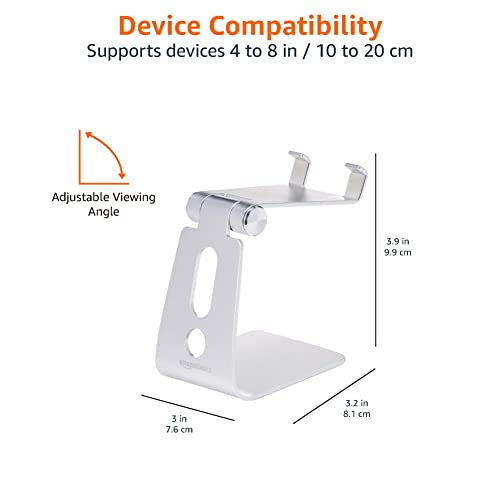 Adjustable Universal Smartphone Stand | Silver
