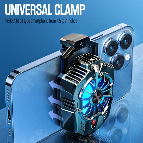 Universal Smartphone Cooling Fan for Gaming and Streaming