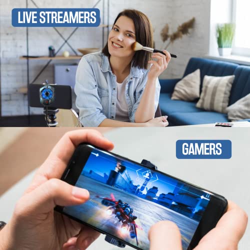 Universal Smartphone Cooling Fan for Gaming and Streaming