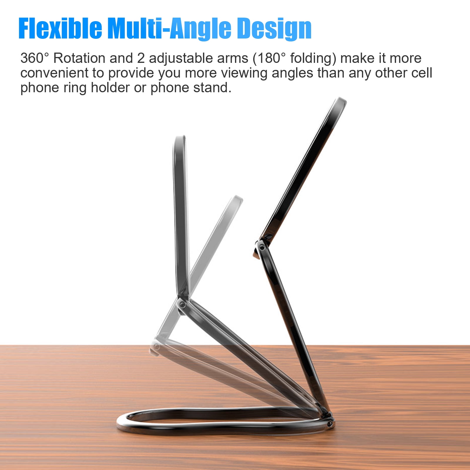 Universal Foldable Phone Ring Stand and Holder