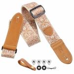 Nefelibata Vintage Woven Guitar Strap with Picks & Locks