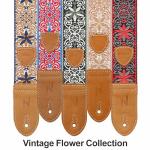 Nefelibata Vintage Woven Guitar Strap with Picks & Locks