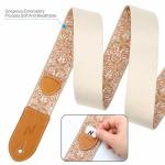 Nefelibata Vintage Woven Guitar Strap with Picks & Locks