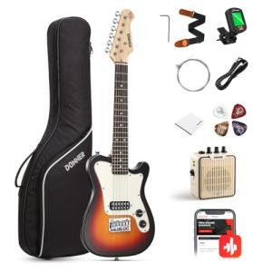 Donner 30 Inch Kids Electric Guitar Beginner Kit