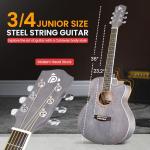 Pyle 36" Acoustic Guitar Kit for Beginners