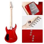 Bullfighter 39 Inch Electric Guitar Kit - Red