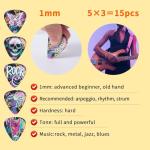 Cobahom 45pcs Celluloid Guitar Picks Set