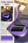 AKLOT Multi-Scale 8-String Electric Guitar Kit