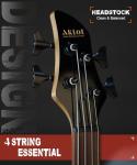 AKLOT Beginner Electric Bass Guitar Kit with Accessories
