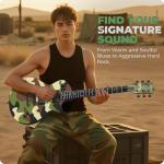 Fesley 39" LP Electric Guitar Kit for Beginners