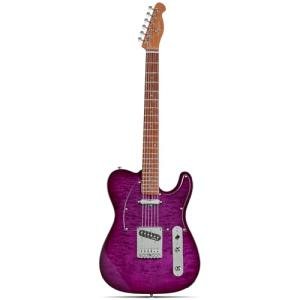 Leo Jaymz TL Electric Guitar - Purple Ocean Finish