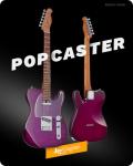 Leo Jaymz TL Electric Guitar - Purple Ocean Finish