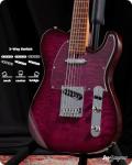 Leo Jaymz TL Electric Guitar - Purple Ocean Finish
